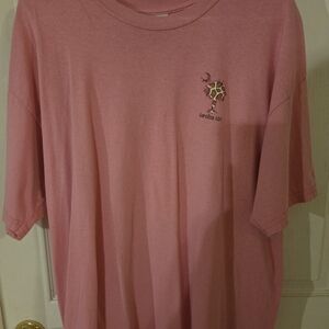 Pink Short-Sleeve Logo T-Shirt